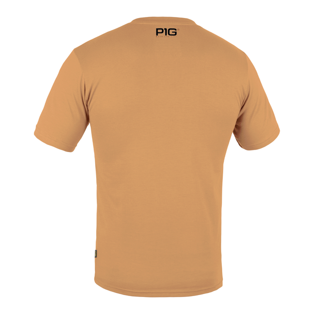 Футболка з малюнком P1G Тризуб Logo Coyote Brown 2XL (UA281-29891-CB-TRL) - изображение 2