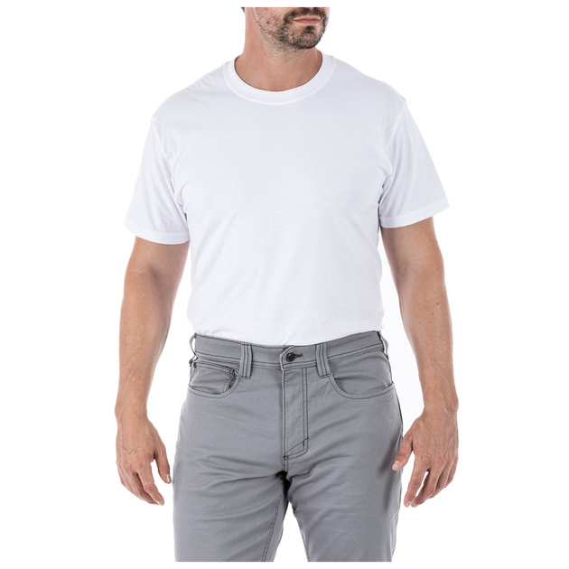 Футболка з коротким рукавом (3 шт. в комплекті) 5.11 Tactical Utili-T Crew - Three Pack White 2XL (40016-010) - зображення 1