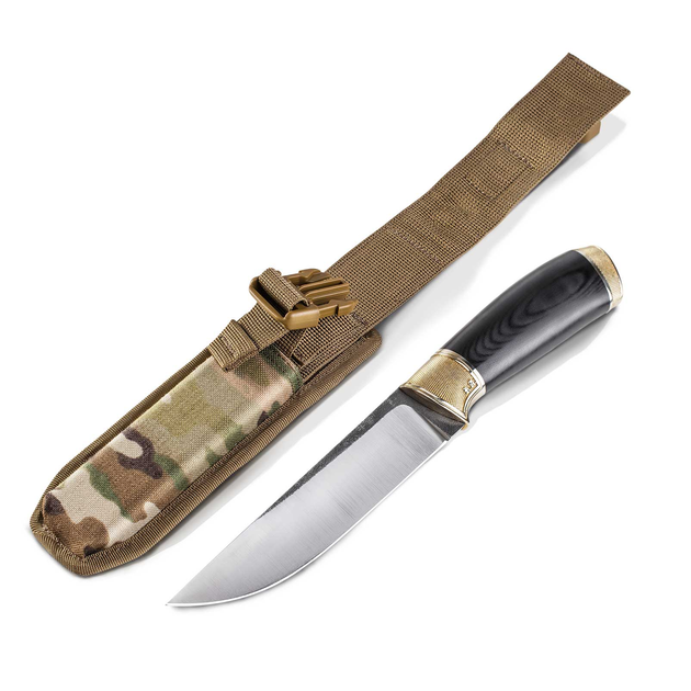 Нож U-win Защитник 2 с тактическими ножнами Multicam 28 cm (PH-KN-MC) - изображение 1