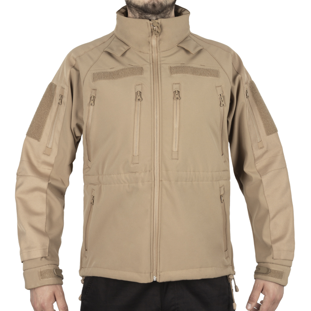 Куртка демісезонна Sturm Mil-Tec Softshell Plus Coyote XL (10859005) - изображение 1