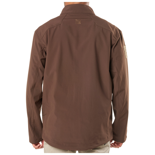 Куртка тактична для штормової погоди 5.11 Tactical SIERRA SOFTSHELL Burnt M (78005-117) - изображение 2