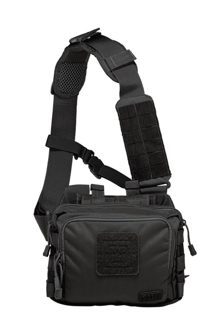 Сумка тактична для прихованого носіння зброї 5.11 Tactical 2-Banger Bag Black 10x24x7.5 (56180-019) - зображення 1