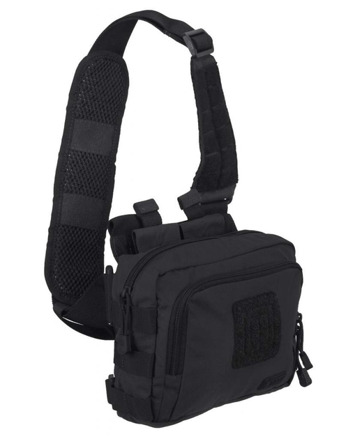 Сумка тактична для прихованого носіння зброї 5.11 Tactical 2-Banger Bag Black 10x24x7.5 (56180-019) - изображение 2