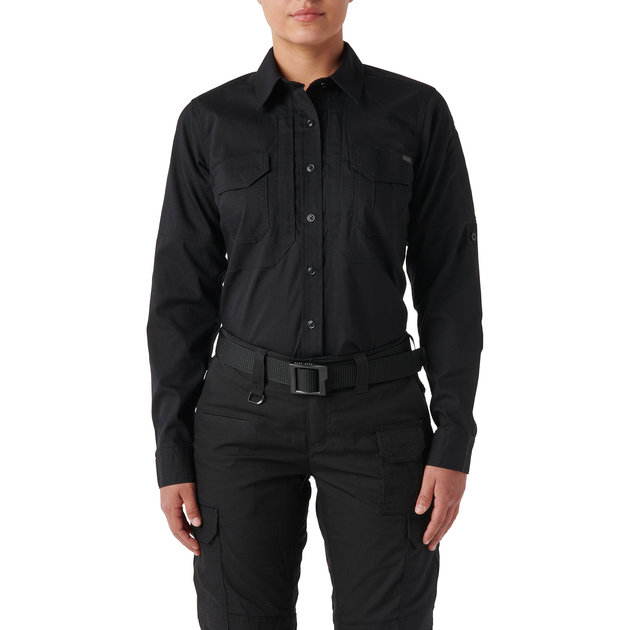 Сорочка тактична 5.11 Tactical Women's ABR Pro Long Sleeve Shirt Black XS (62420-019) - зображення 1