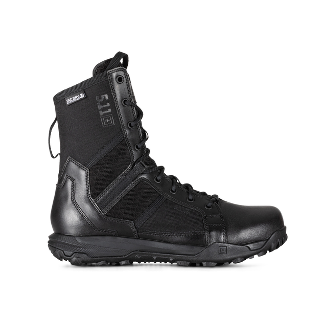 Черевики тактичні 5.11 Tactical A/T 8 Waterproof Side Zip Boot Black 10.5 US/EU 44.5 (12444-019) - зображення 1