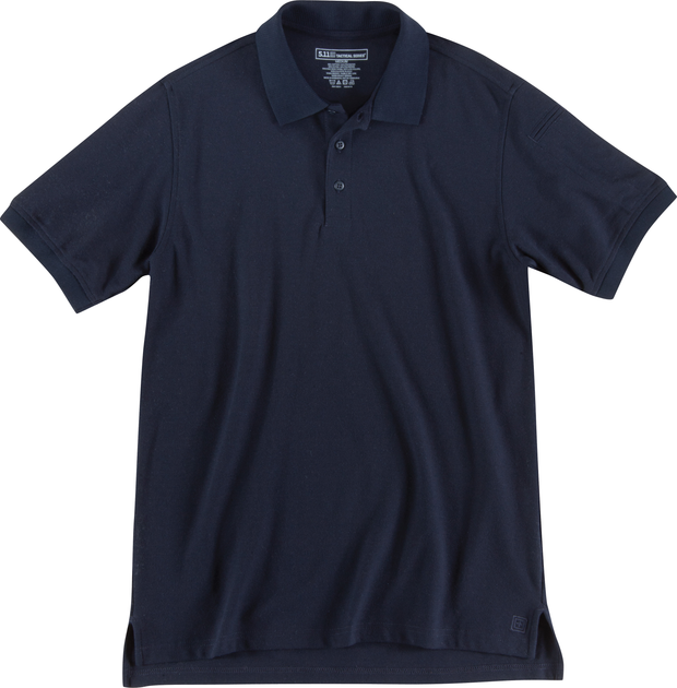 Футболка Поло тактична з коротким рукавом 5.11 Tactical UTILITY SHORT SLEEVE POLO Dark Navy XS (41180-724) - изображение 1