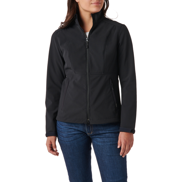 Куртка 5.11 Tactical Women's Leone Softshell Jacket Black XS (38084-019) - изображение 1