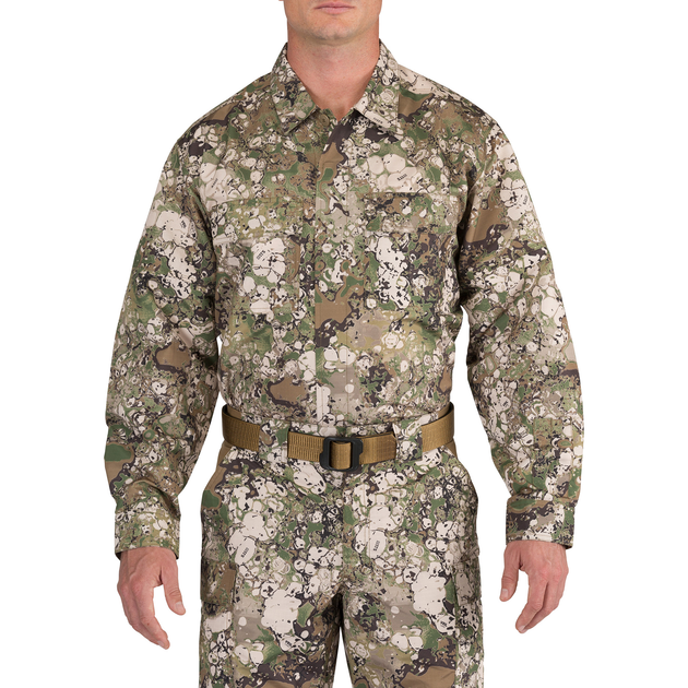 Сорочка тактична 5.11 Tactical GEO7 Fast-Tac TDU Long Sleeve Shirt Terrain L (72465G7-865) - зображення 1