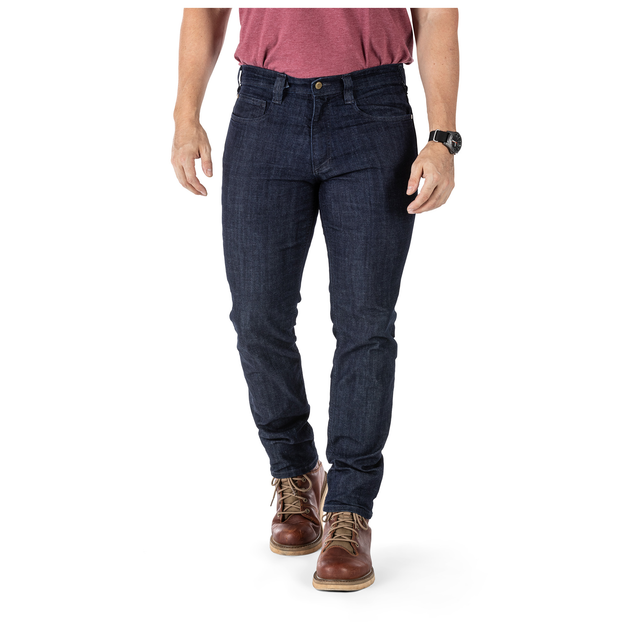 Штани тактичні джинсові 5.11 Tactical Defender-Flex Slim Jeans Indigo W38/L36 (74465-718) - зображення 2