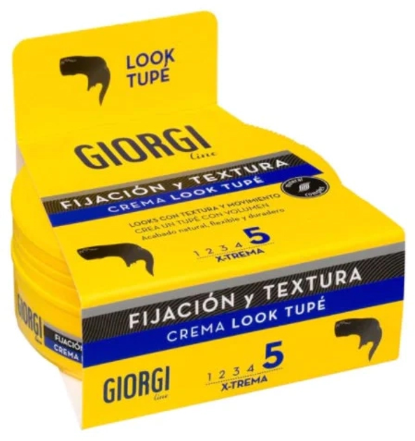 Krem do włosów Giorgi Line Fixation And Texture Cream Look Toupee N5 125 ml (8411135268043) - obraz 1