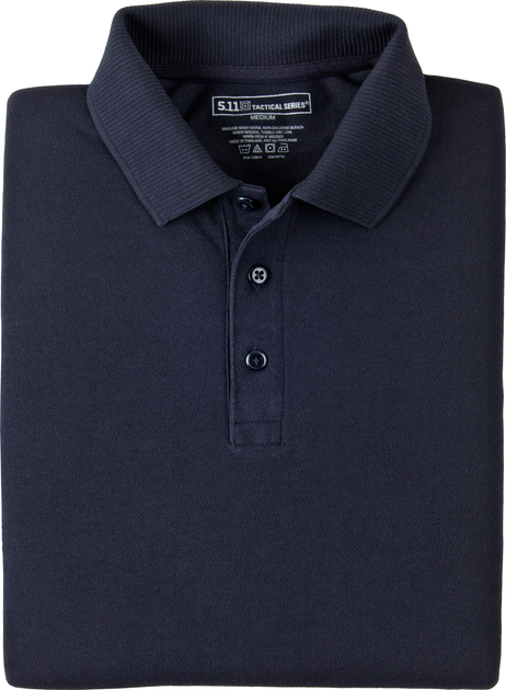 Футболка Поло тактична з коротким рукавом 5.11 Tactical UTILITY SHORT SLEEVE POLO Dark Navy S (41180-724) - изображение 2