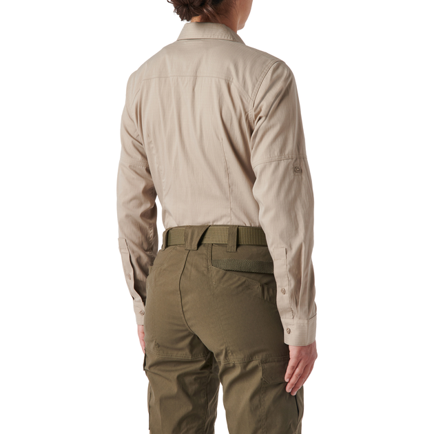 Сорочка тактична 5.11 Tactical Women's ABR Pro Long Sleeve Shirt Khaki S (62420-055) - изображение 2