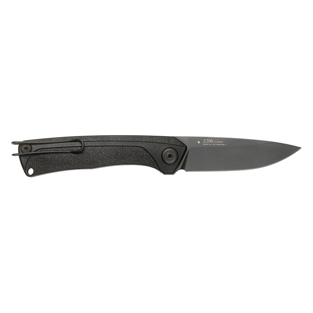 Ніж складний ANV Knives Z200 (DLC Liner lock GRN Plain edge) Black (ANVZ200-040) - изображение 2