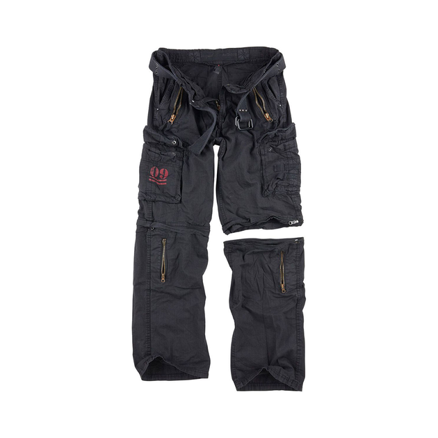 Штани-трансформери Surplus Raw Vintage SURPLUS ROYAL OUTBACK TROUSER Royal Black 5XL (05-3701-65) - изображение 1