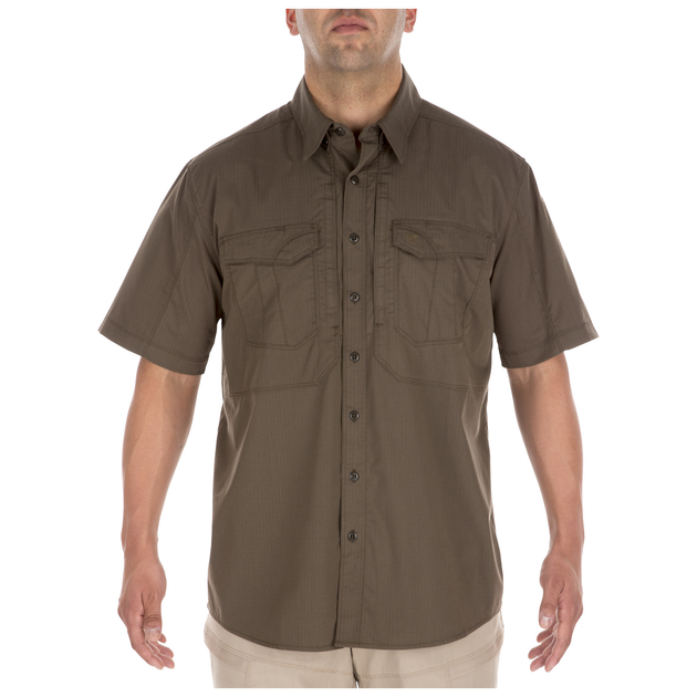 Сорочка тактична з коротким рукавом 5.11 Tactical Stryke Shirt - Short Sleeve Tundra S (71354-192) - зображення 1