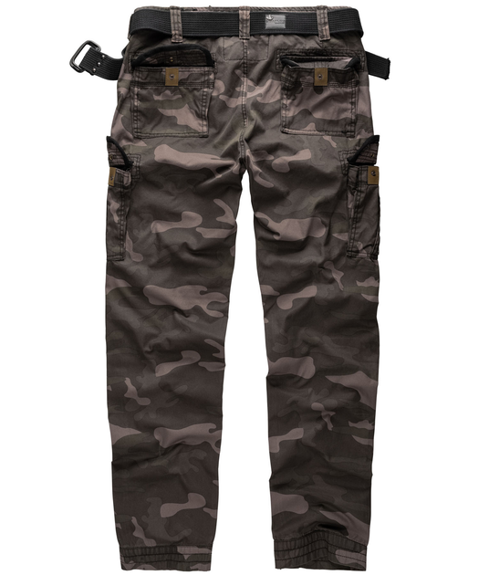 Брюки Surplus Raw Vintage SURPLUS PREMIUM TROUSERS SLIMMY Black camo M (05-3602-42) - изображение 2