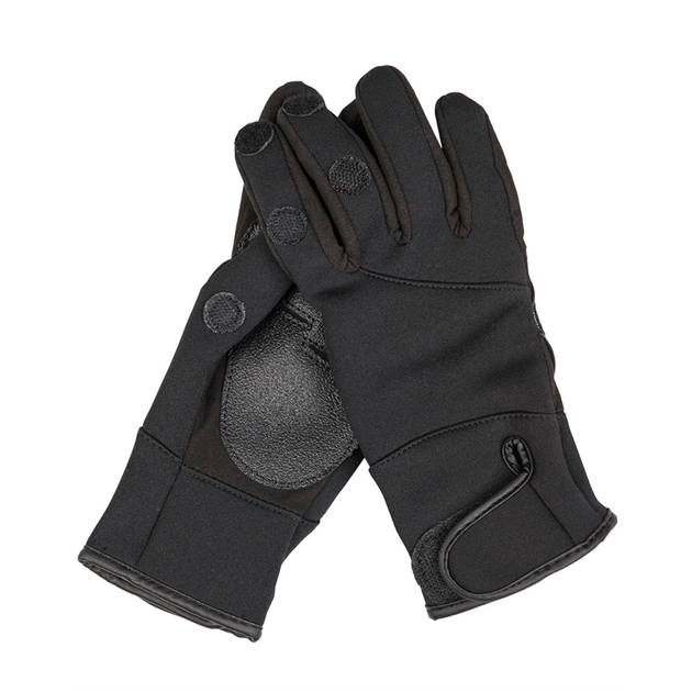 Рукавички тактичні Sturm Mil-Tec Neoprene/Amaro Shooting Gloves Black XL (11657002) - изображение 1