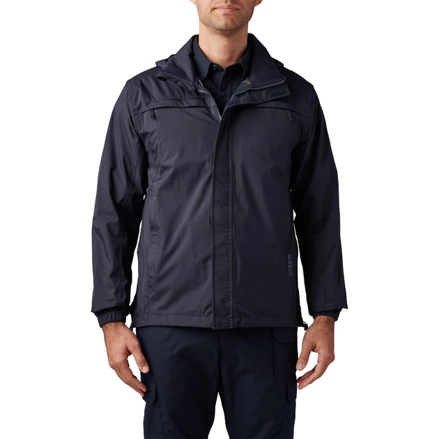 Куртка штормова 5.11 Tactical TacDry Rain Shell 2.0 Dark Navy L (48372-724) - зображення 1