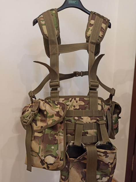 Ременно-плечевая система MOLLE Разгрузка 14W32ТТ универсальная Мультикам - изображение 2