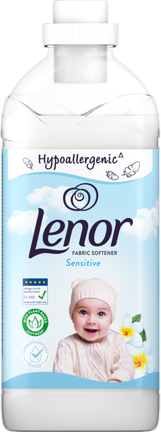 Płyn do płukania Lenor dla skóry wrażliwej 1600 ml (8006540889879) - obraz 1