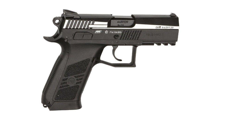 Пистолет пневматический ASG CZ 75 P-07 Nickel Blowback (16533) - изображение 2