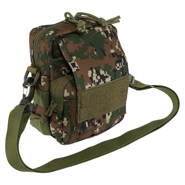 Сумка тактична через плече підсумк тактичний SP-Sport 9109 1,6 літра Camouflage Pixel - зображення 1
