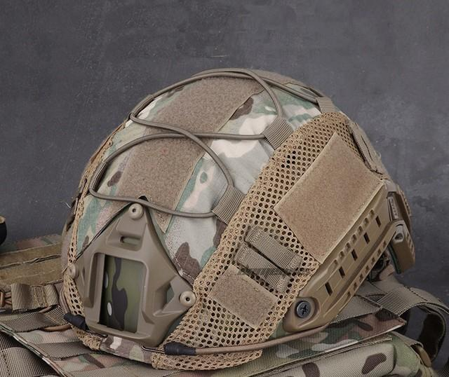 Кавер чохол на каску шлем FAST CP Multicam - изображение 2