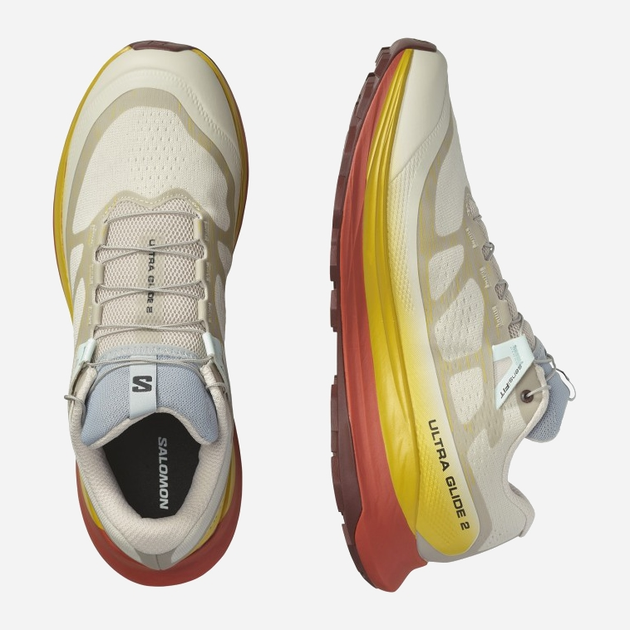 Buty do biegania męskie Salomon Ultra Glide 2 472122 43.5 (9.5US) 27.5 cm Beżowe (195751193436) - obraz 3