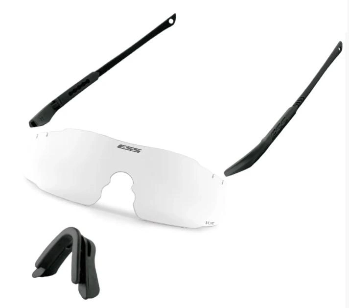 Балістичні окуляри ESS ICE Clear Lens One Kit - зображення 1