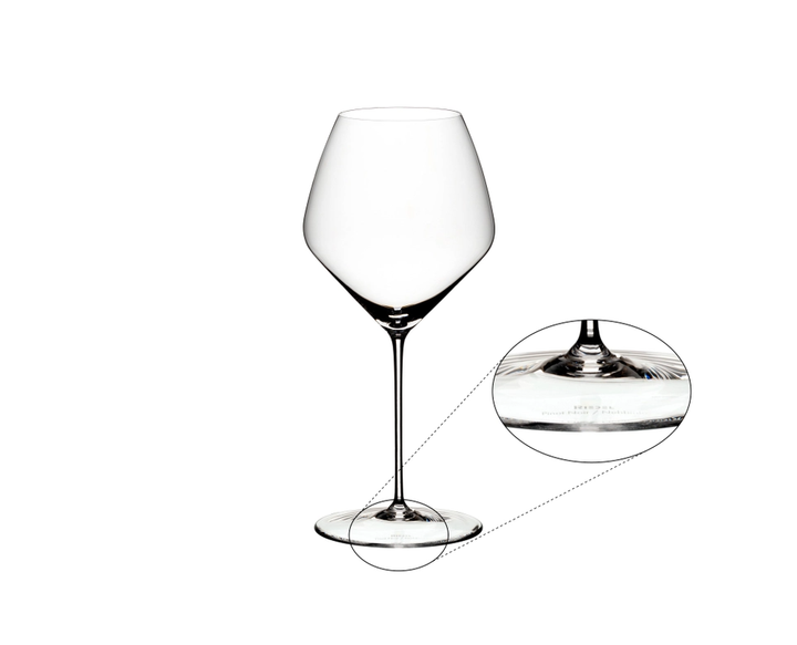 Набір келихів для червоного вина Pinot Noir Riedel Veloce 2 шт, 768 мл прозорий (6330/07) - зображення 3