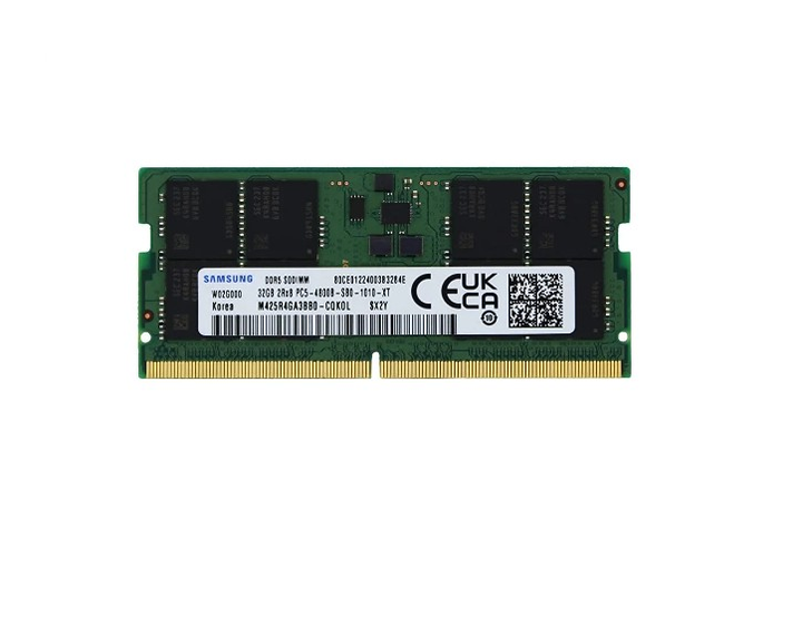 Оперативная память Samsung 16 GB SO-DIMM DDR5 4800 MHz (M425R2GA3BB0 ...