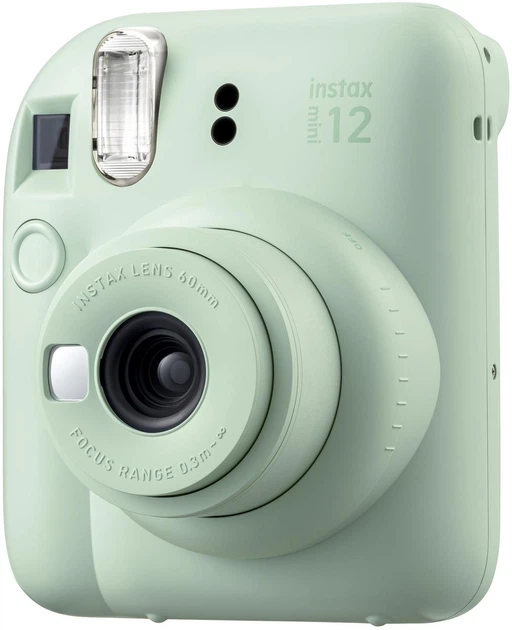 Фотоаппарат моментальной печати Fujifilm Instax Mini 12 (16806119) Mint Green + ремешок - изображение 2