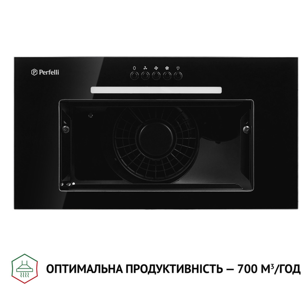 Вытяжка полновстраиваемая Perfelli BI 5256 BL 700 LED - изображение 5