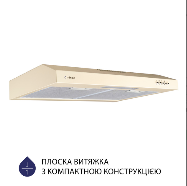 Вытяжка плоская Minola HPL 612 IV - изображение 2