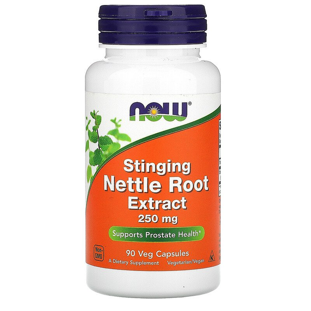 Корень крапивы, Nettle Root, Now Foods, экстракт, 250 мг, 90 капсул ...