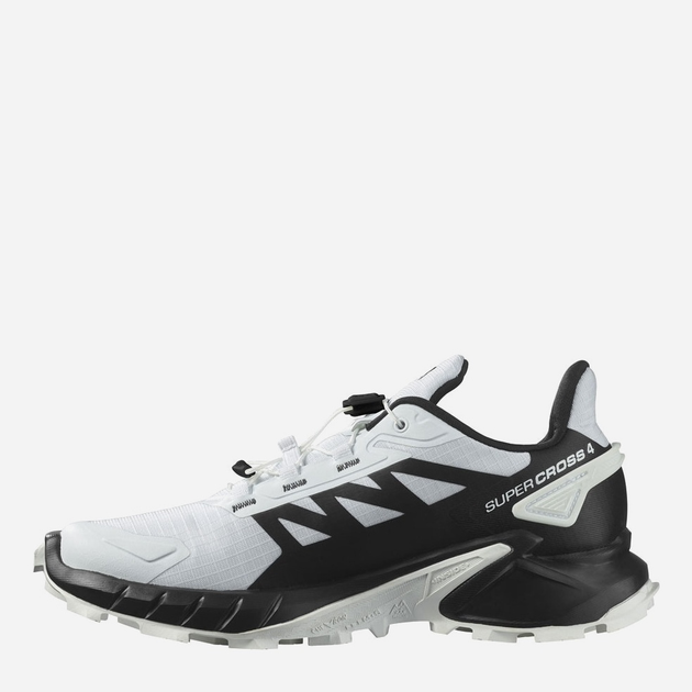 Жіночі кросівки для бігу Salomon Supercross 4 417377 38 (6.5US) 23.5 см Білий/Чорний (195751060097) - зображення 3