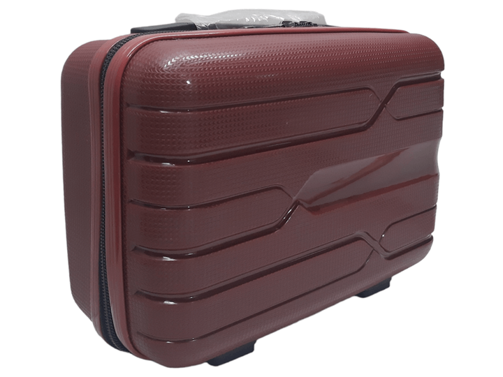 Б'юті-кейс Milano bag 0306/14 колір бордовий розмір маленький S - Фото 6 Б'юті-кейс Milano bag 0306/14 колір бордовий розмір маленький S - зображення 6
