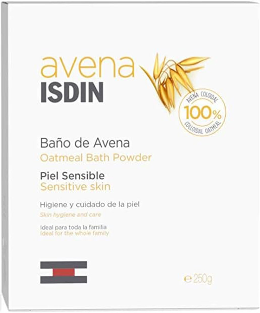 Puder do kąpieli Isdin Avena Oats Bath Sensitive Skin 250 g (8470002431478) - obraz 1