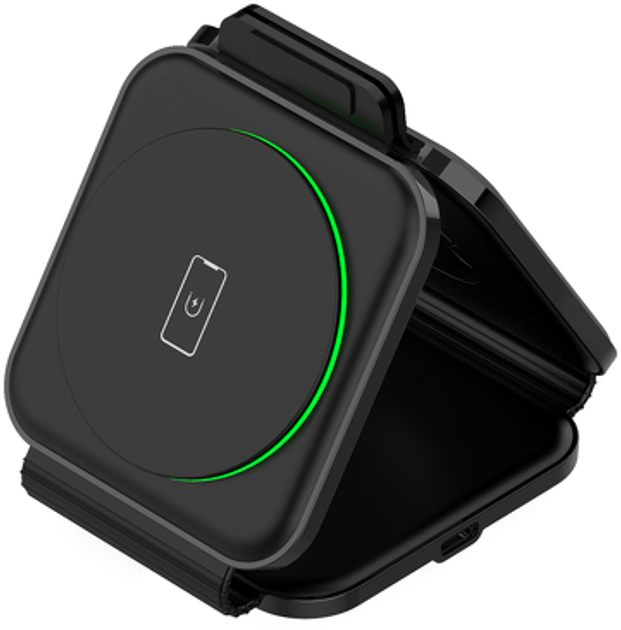 Przenośna ładowarka magnetyczna Unitek 3w1 15W (4894160048998) - obraz 4