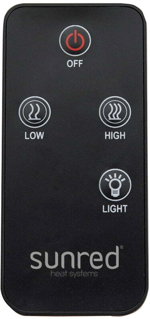 Promiennik podczerwieni Sunred ARTIX C-HB Heater, Artix Compact Bright Hanging, moc 1500 W czarny (8718801857656) - obraz 3
