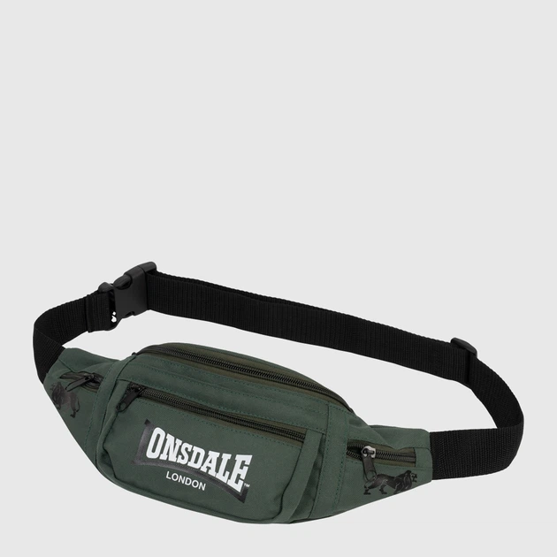 Сумка поясная Lonsdale Hip 111055-5054 Olive/Black/White