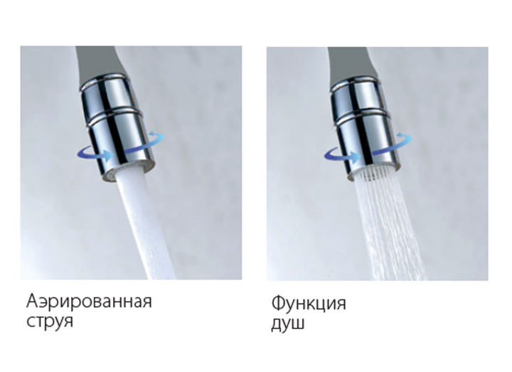 Кухонний змішувач Fabiano FKMS 60 Inox 8232.403.0757 - зображення 7