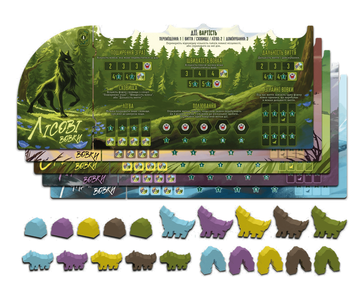 Настольная игра Games 7 Days Стая (The Wolves) - Фото 4 Настольная игра Games 7 Days Стая (The Wolves) - изображение 4