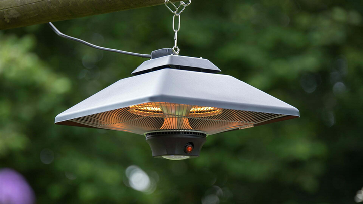 Promiennik podczerwieni Sunred CE17SQ-B Heater, Spica Bright Hanging, moc 2000 W Czarny (8718801855461) - obraz 5