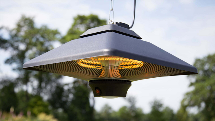 Promiennik podczerwieni Sunred CE17SQ-B Heater, Spica Bright Hanging, moc 2000 W Czarny (8718801855461) - obraz 6