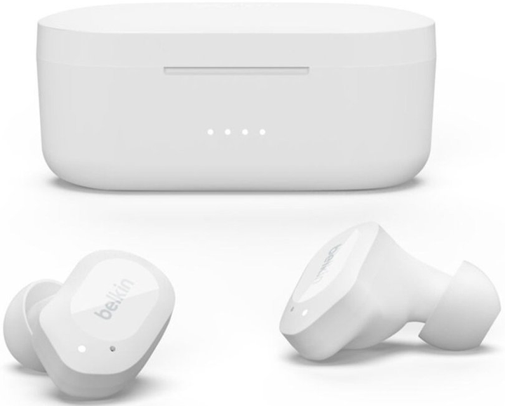 Навушники Belkin Soundform BoltTrue White (AUC009BTWH) - зображення 2