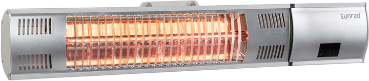 Інфрачервоний обігрівач Sunred RD-SILVER-2000W Heater, Ultra Wall, Power 2000 W Silver (8717568089188) - зображення 2