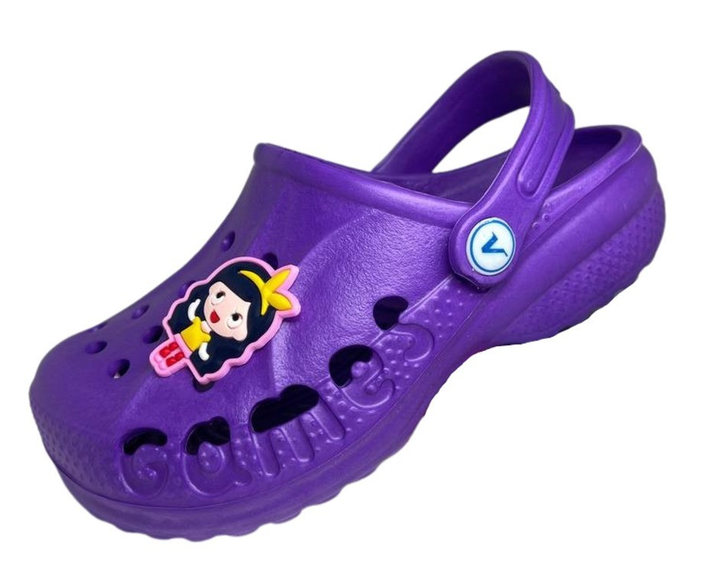 Крокси дитячі сабо Games 29-30 Фіолетові от продавца: Kiddie Shoes – в ...