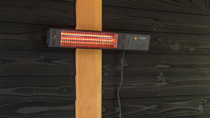 Promiennik podczerwieni Sunred RDS-15W-B Heater, Fortuna Ultra Wall, moc 1500 W Czarny (8719956293030) - obraz 4