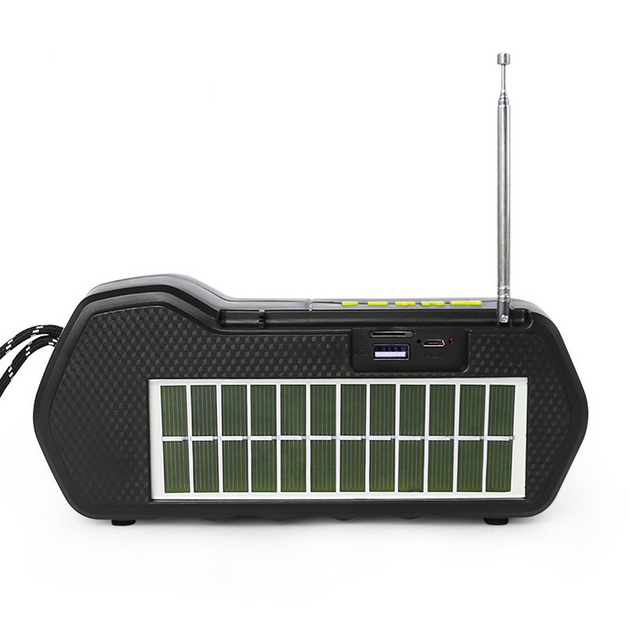 Радіоприймач 3в1 CL-823, з сонячною панеллю, ліхтарем, МР3-плеєром, Bluetooth, PowerBank, TF та FM,SW,AM - Фото 6 Радіоприймач 3в1 CL-823, з сонячною панеллю, ліхтарем, МР3-плеєром, Bluetooth, PowerBank, TF та FM,SW,AM - зображення 6